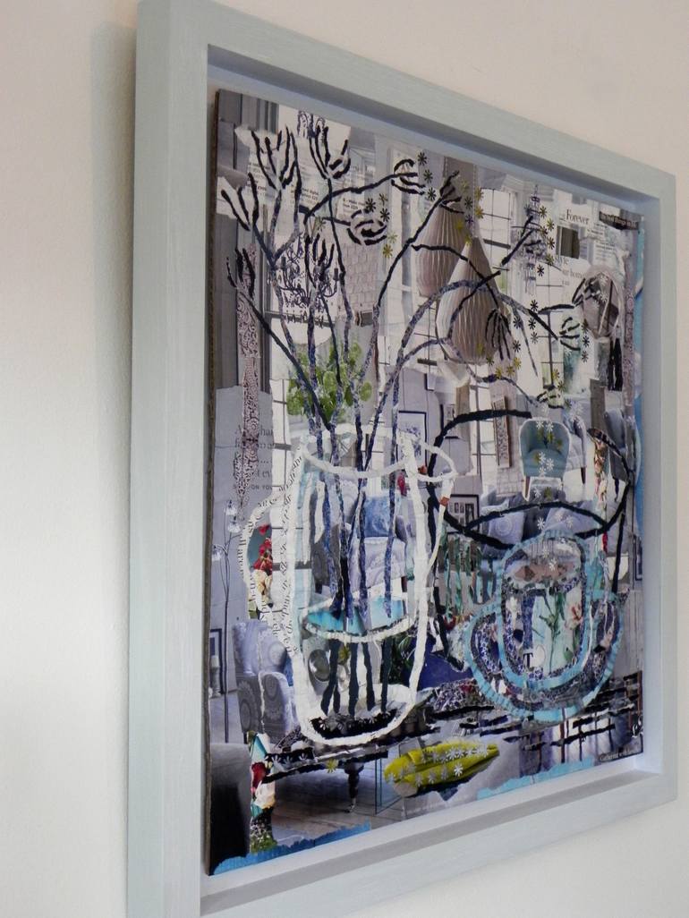 Original Abstract Collage by Danielle Vaughan
