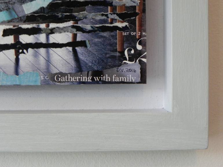 Original Conceptual Abstract Collage by Danielle Vaughan