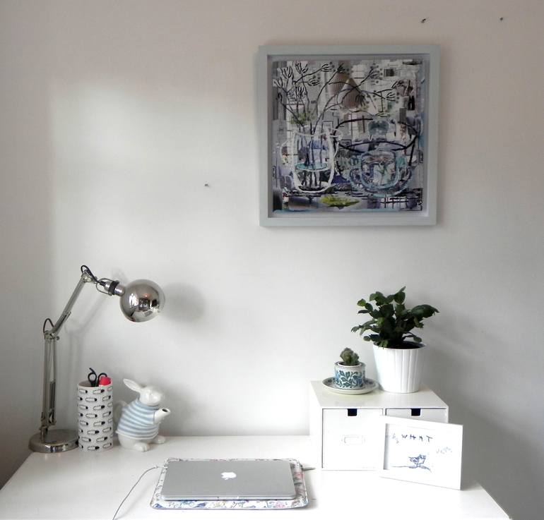 Original Conceptual Abstract Collage by Danielle Vaughan