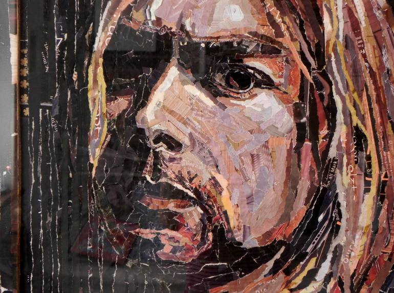 Original Figurative People Collage by Danielle Vaughan