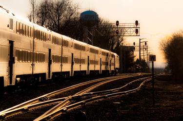 Print of Abstract Train Photography by George Hamlin