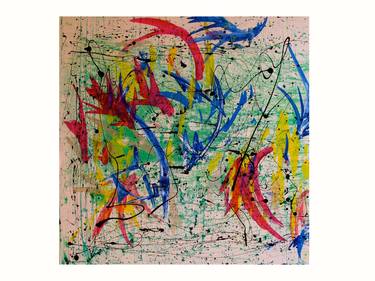 Original Abstract Expressionism Abstract Paintings by Jason Potvin