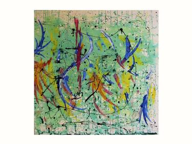 Original Abstract Painting by Jason Potvin