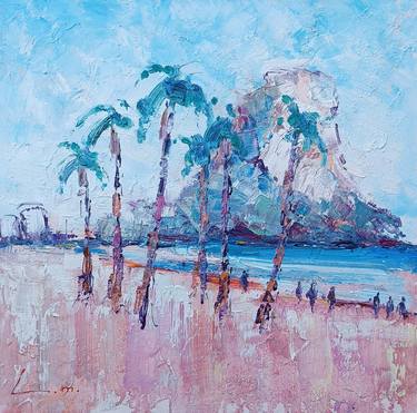 Original Impressionism Beach Paintings by Victor Fridrikh