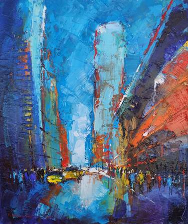 Print of Impressionism Cities Paintings by Victor Fridrikh