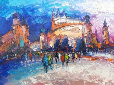 Print of Impressionism Cities Paintings by Victor Fridrikh