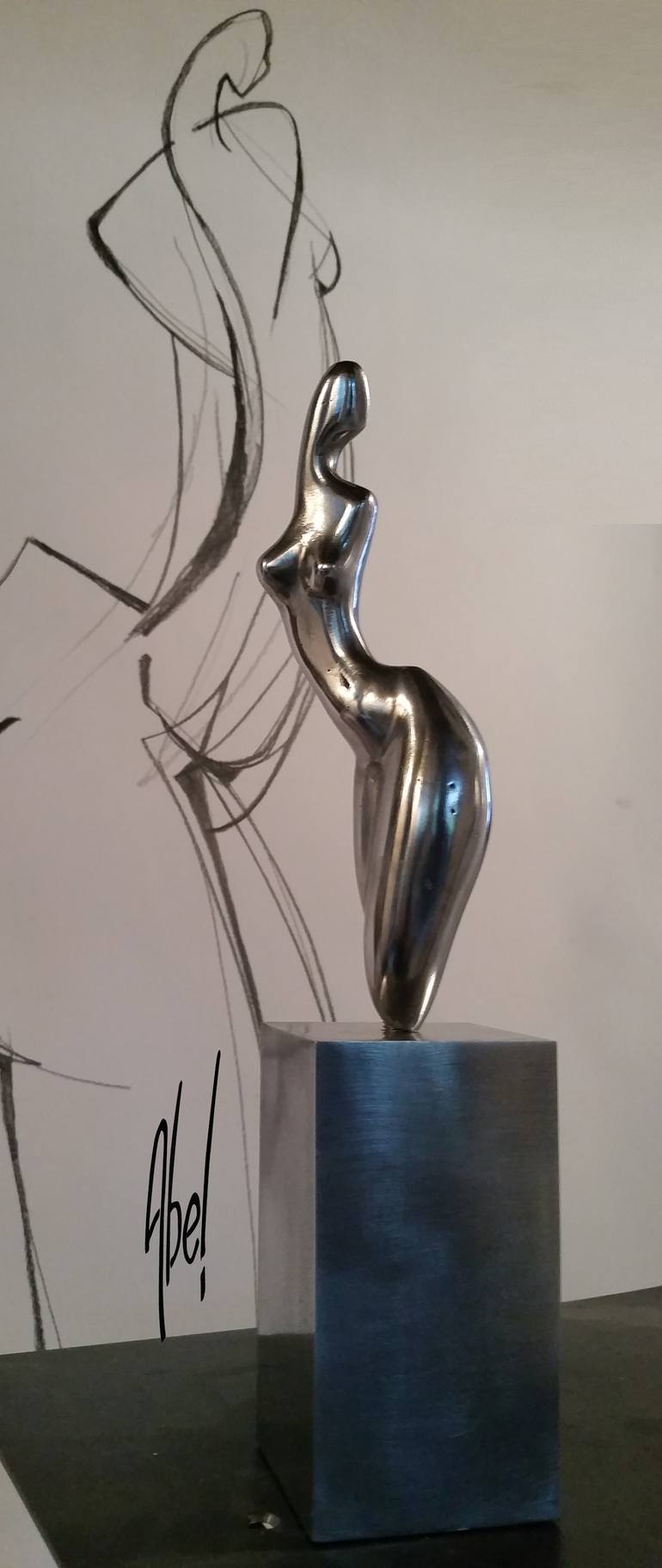 Original Women Sculpture by Abel Sculpture