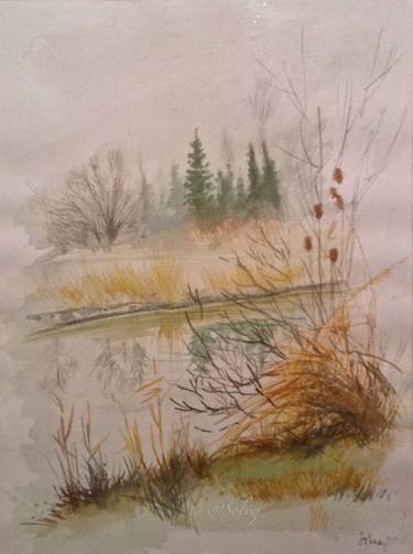 Original Landscape Paintings by Solvej Solvej