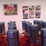 Exhibition in Terraventoux wine store Mormoiron ( Provence) November 2013