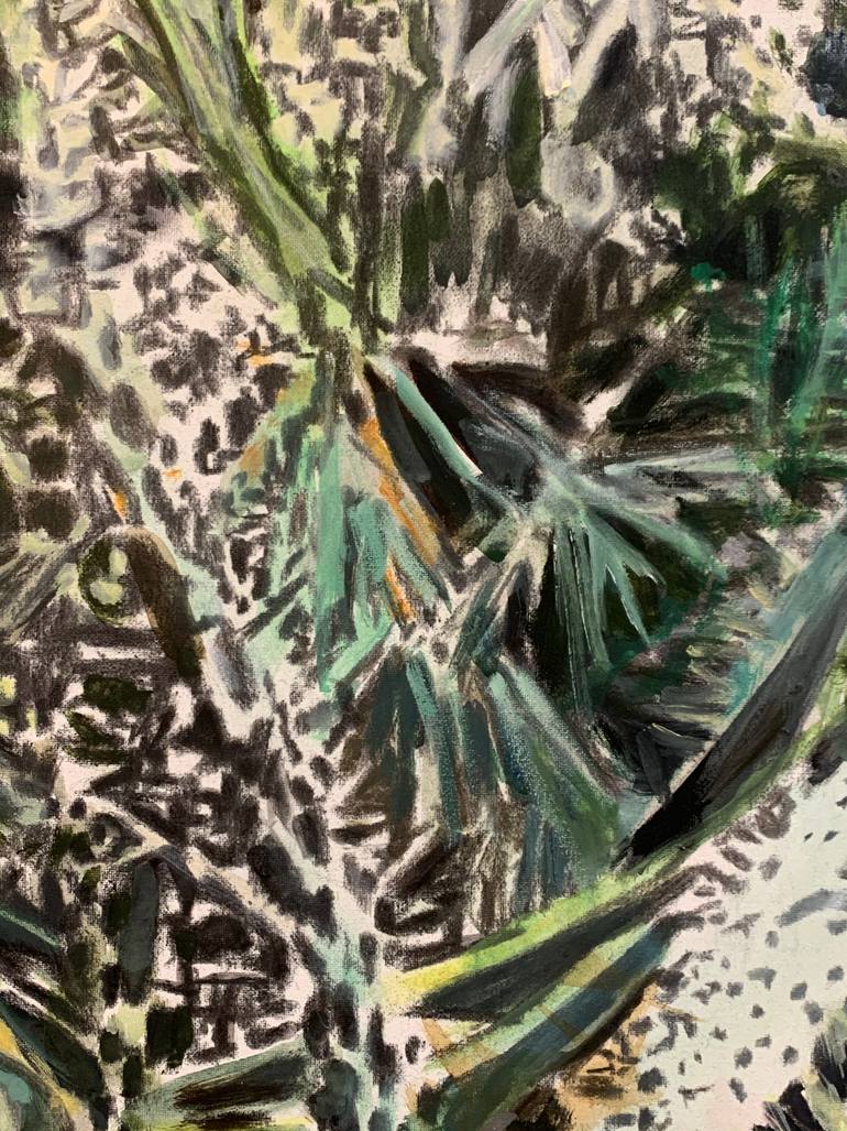 Original Contemporary Garden Painting by Hella Kalkus