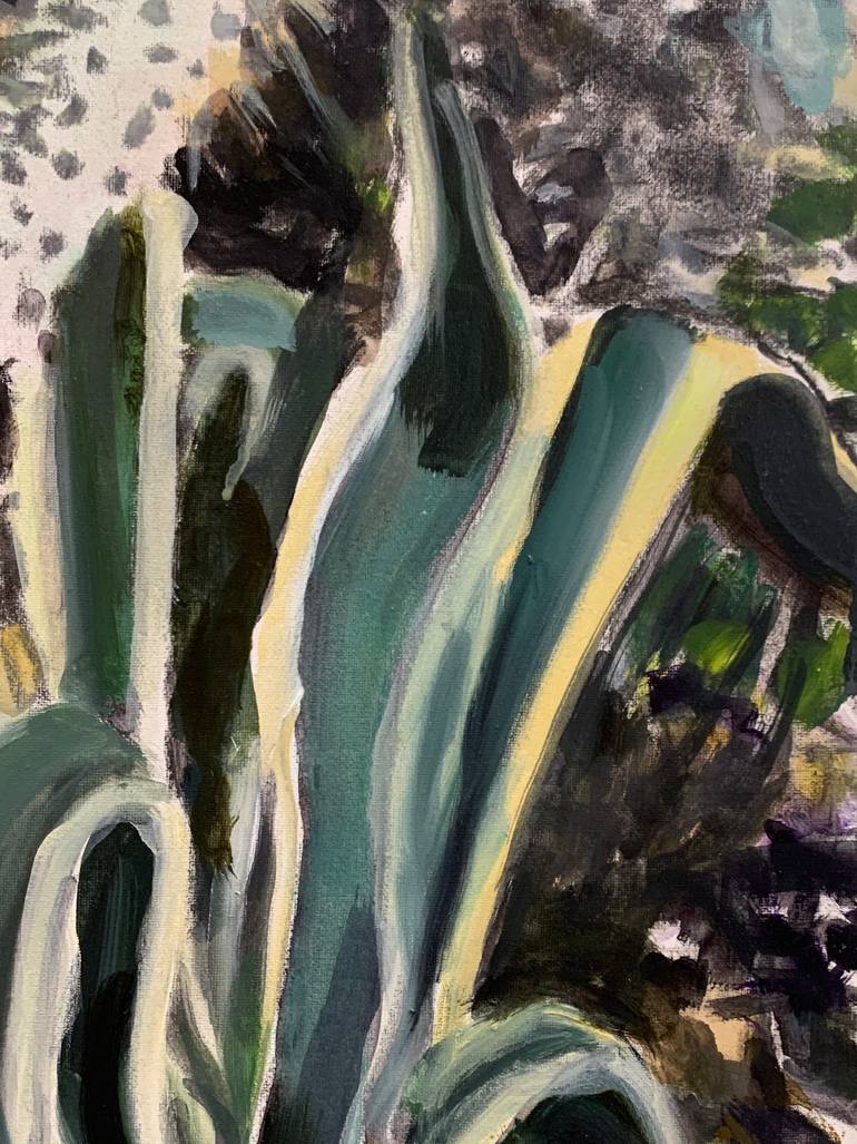 Original Contemporary Garden Painting by Hella Kalkus