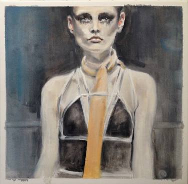 Original Figurative Fashion Paintings by Hella Kalkus