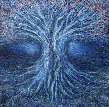 Print of Conceptual Tree Paintings by Ignacio Alvar-Thomas