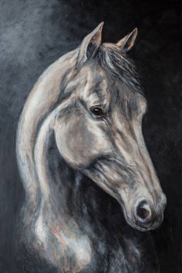 Original Portraiture Horse Paintings by Ignacio Alvar-Thomas