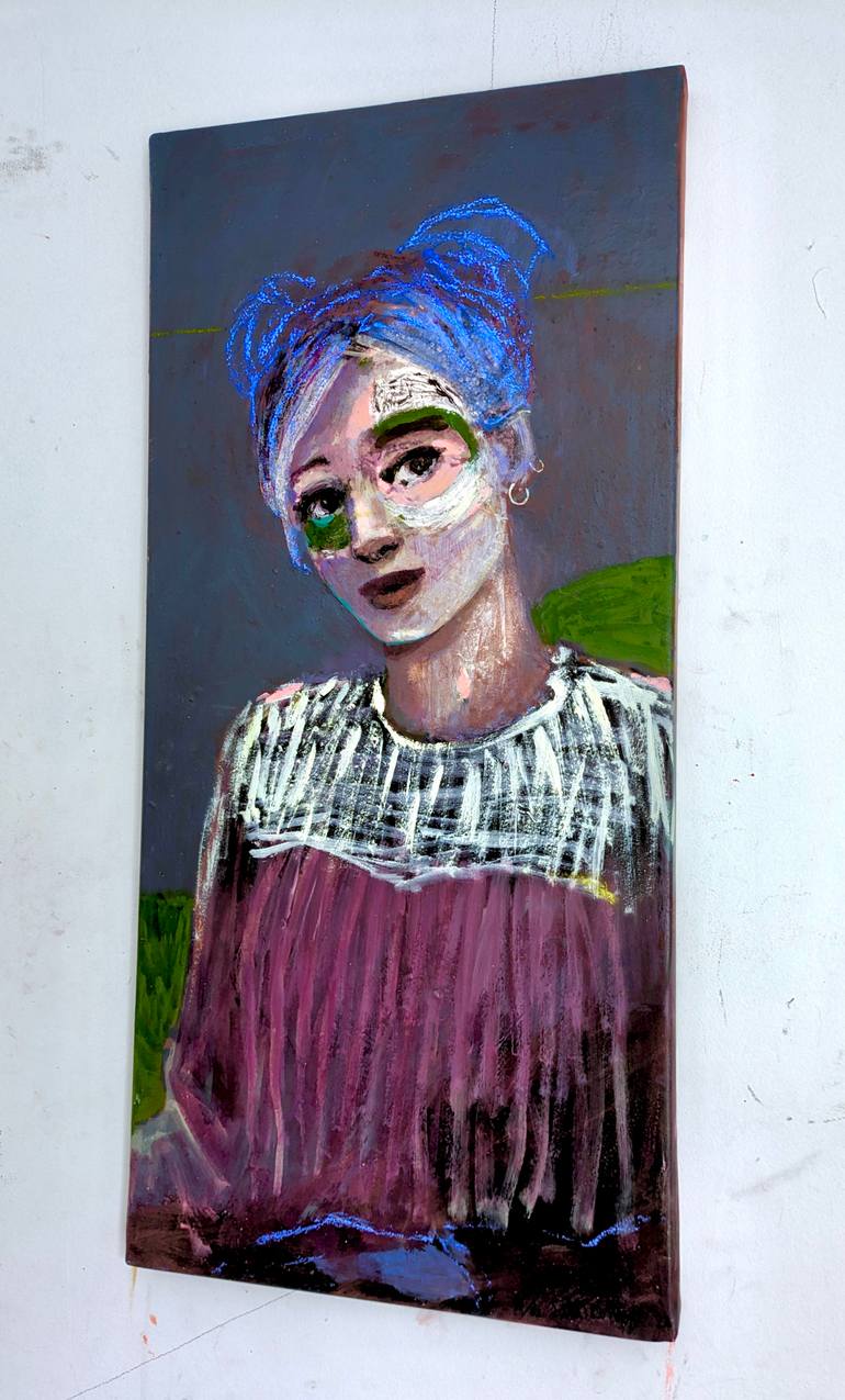 Original Contemporary Women Painting by Albane De Saint Remy