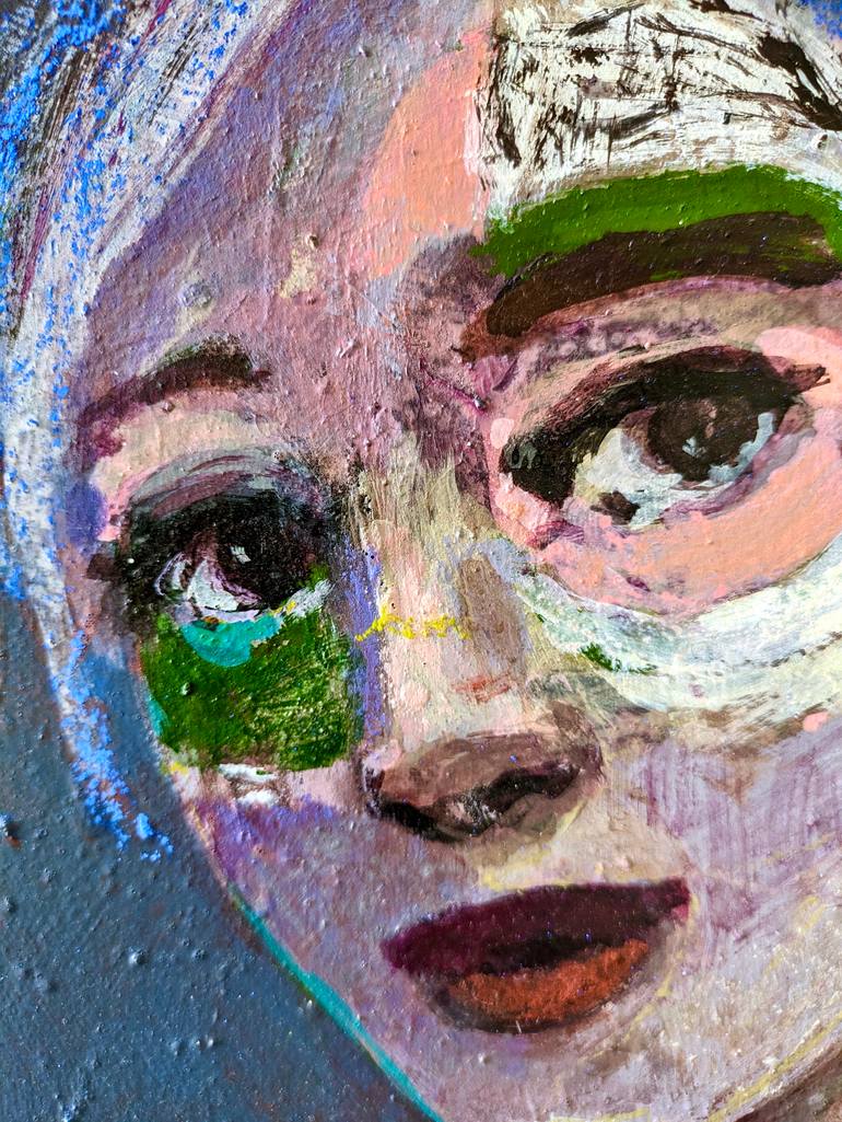 Original Contemporary Women Painting by Albane De Saint Remy