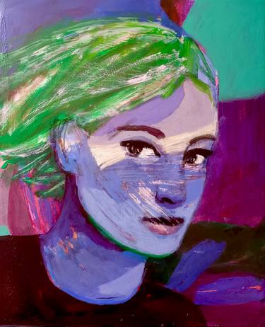 Original Contemporary Women Painting by Albane De Saint Remy