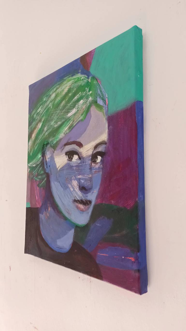 Original Contemporary Women Painting by Albane De Saint Remy