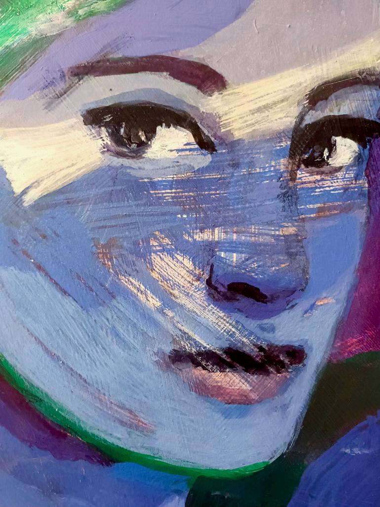 Original Contemporary Women Painting by Albane De Saint Remy