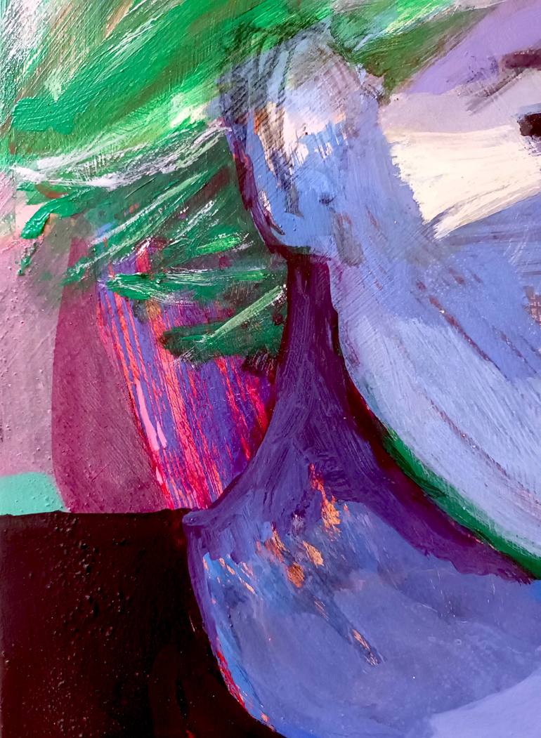 Original Contemporary Women Painting by Albane De Saint Remy