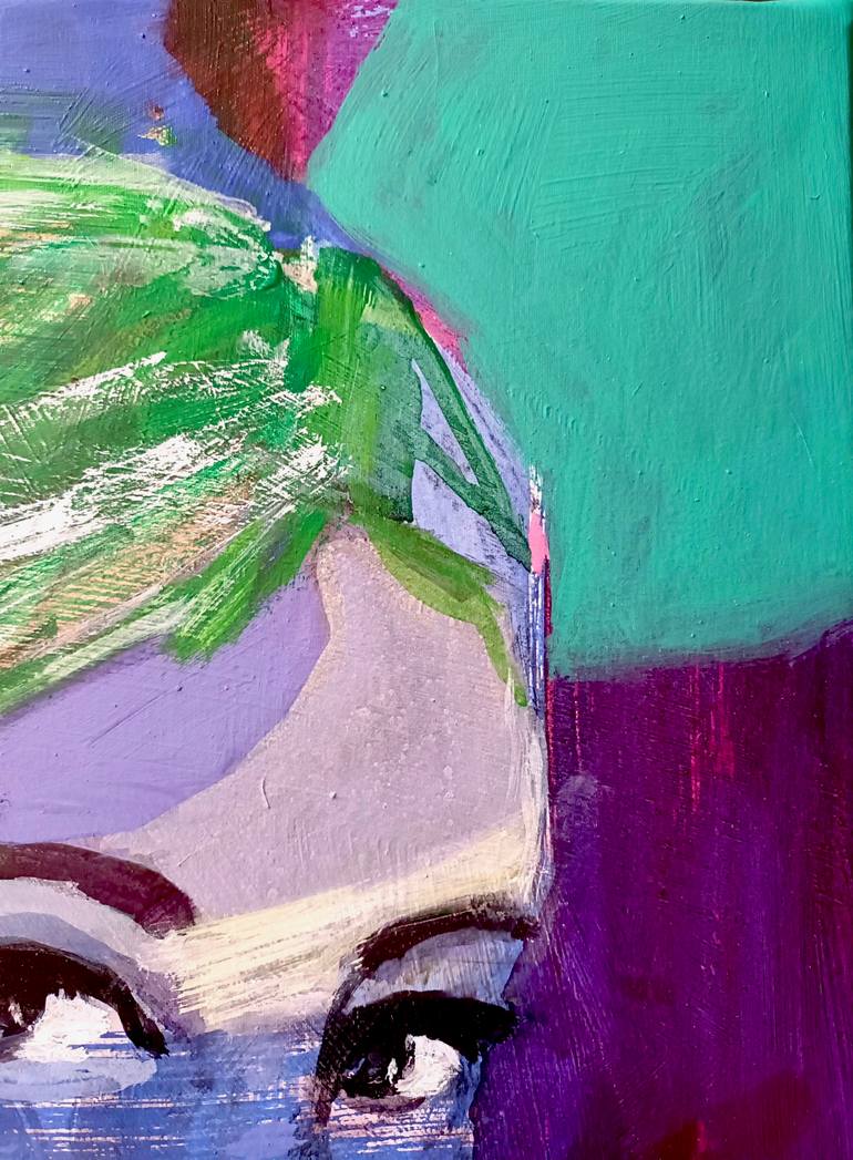 Original Contemporary Women Painting by Albane De Saint Remy