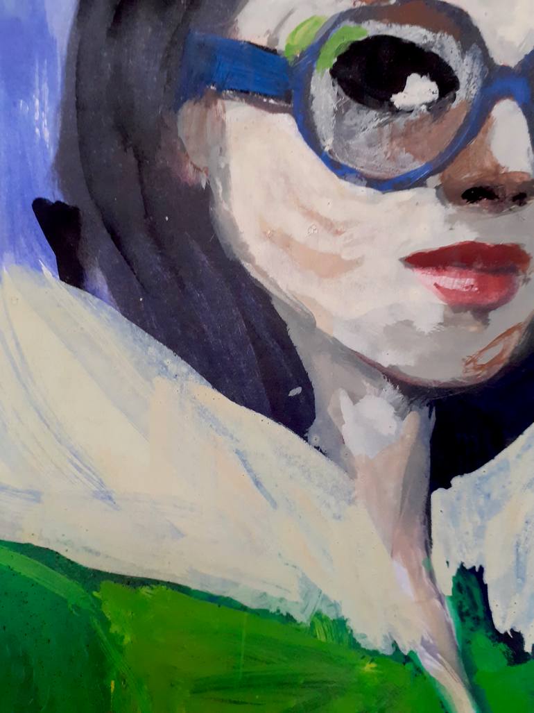 Original Figurative Fashion Painting by Albane De Saint Remy