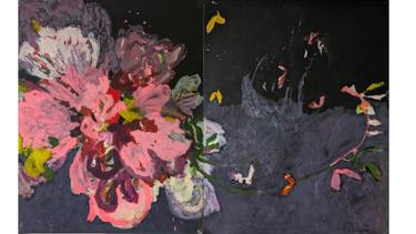 Original Contemporary Floral Painting by Albane De Saint Remy