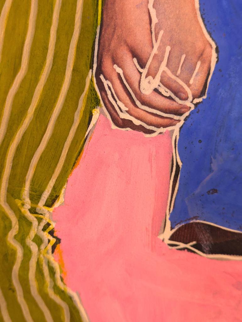 Original Contemporary Love Painting by Albane De Saint Remy