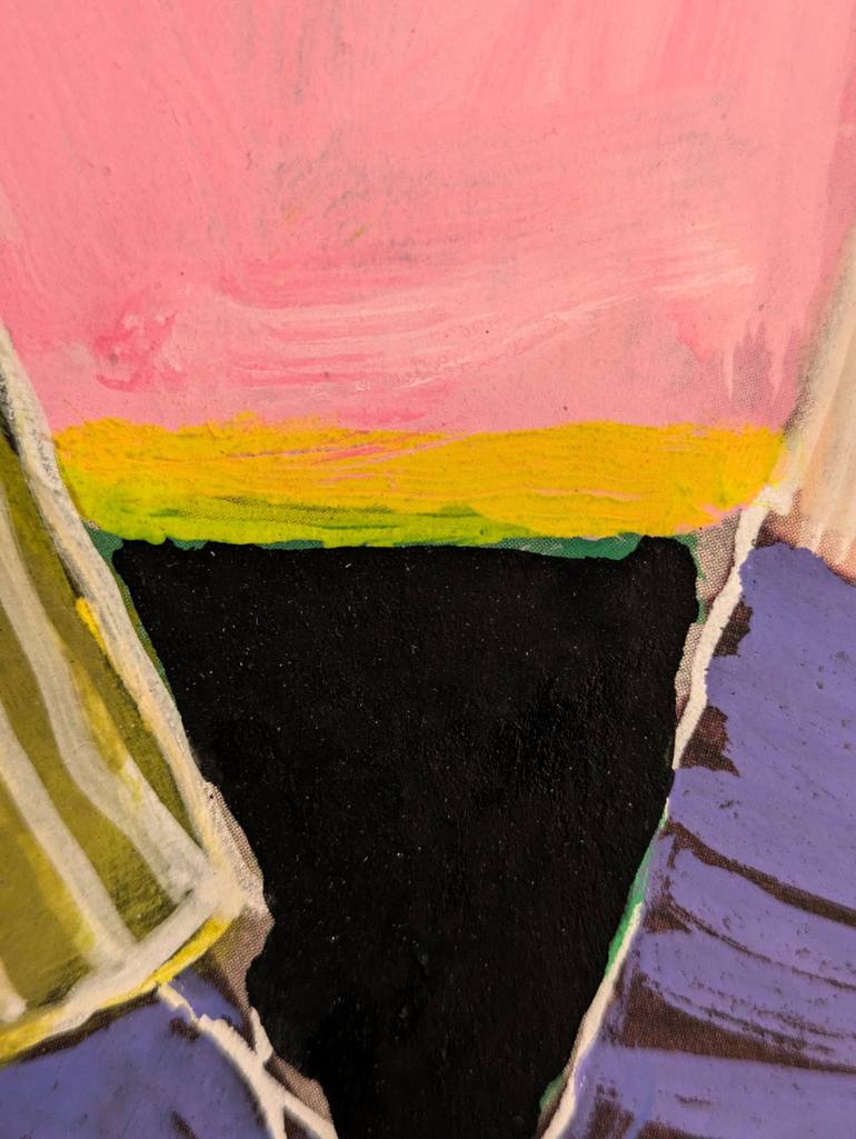 Original Contemporary Love Painting by Albane De Saint Remy