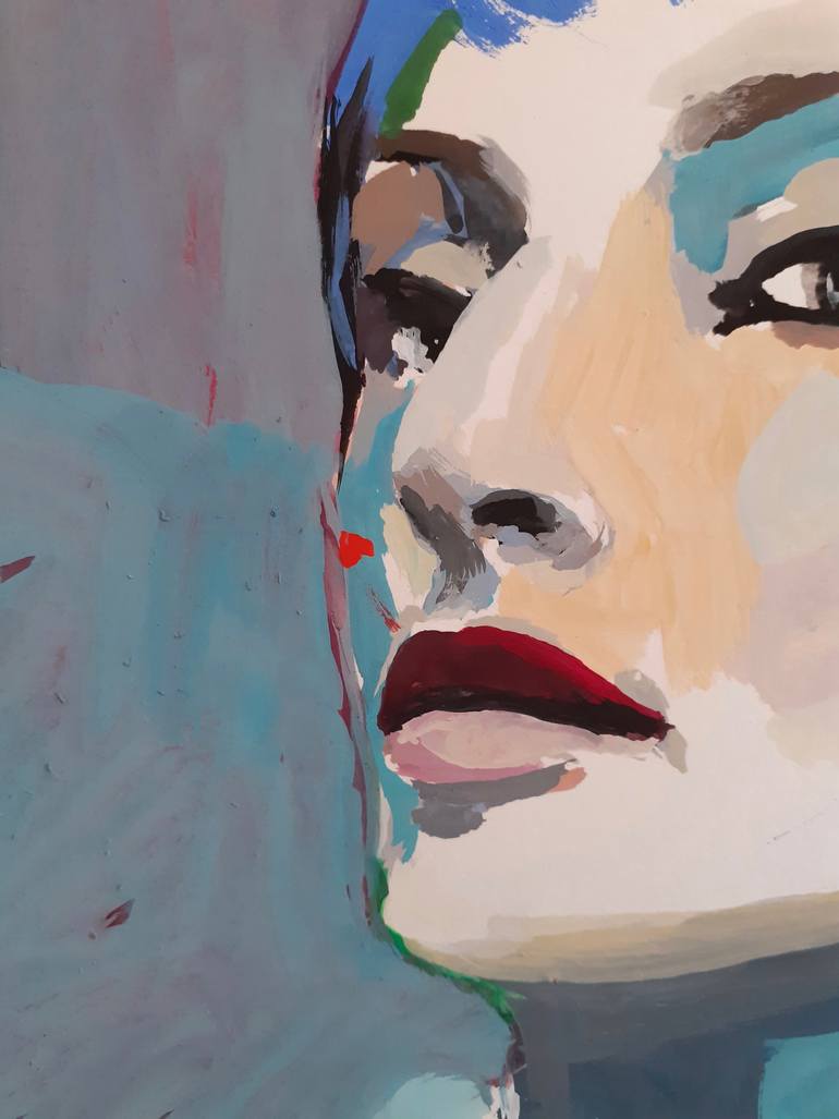 Original Contemporary Women Painting by Albane De Saint Remy