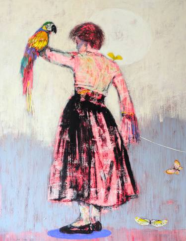 Original Contemporary Nature Painting by Albane De Saint Remy