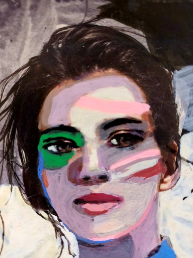 Original Contemporary Women Mixed Media by Albane De Saint Remy