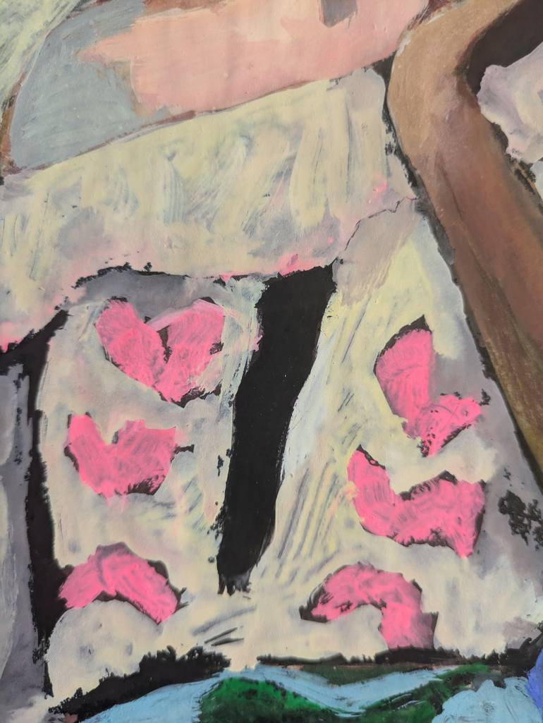 Original Contemporary Women Painting by Albane De Saint Remy