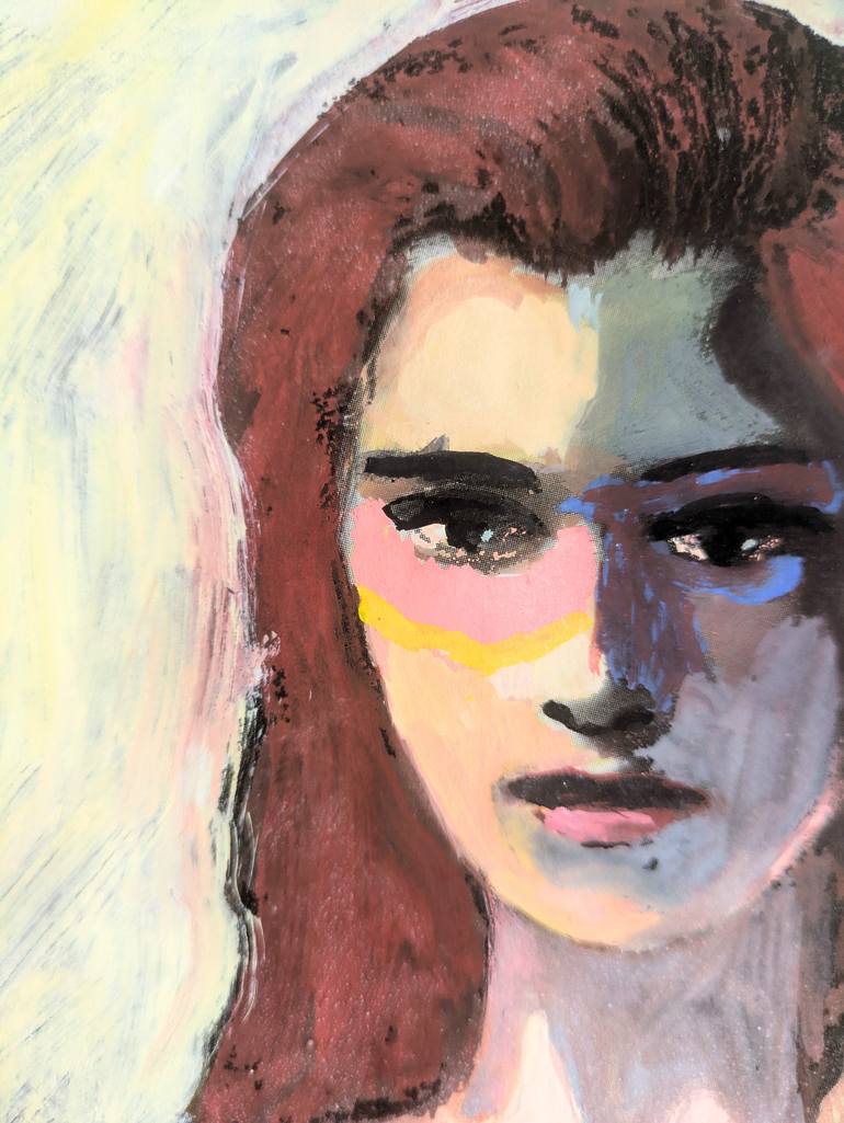 Original Contemporary Women Painting by Albane De Saint Remy