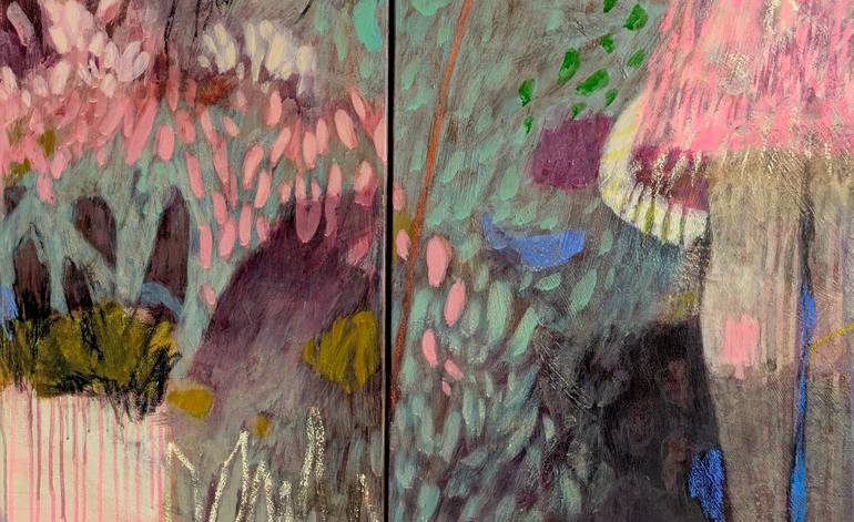 Original Contemporary Nature Painting by Albane De Saint Remy