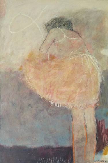 Original Figurative Women Paintings by Albane de saint remy