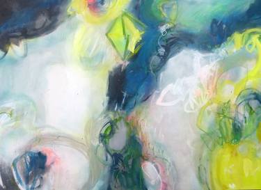Original Abstract Expressionism Abstract Paintings by Emilie Rondeau