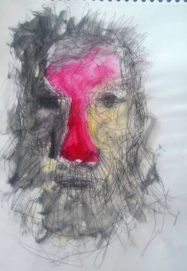 Print of Expressionism Portrait Paintings by Jorge Zorzopulos