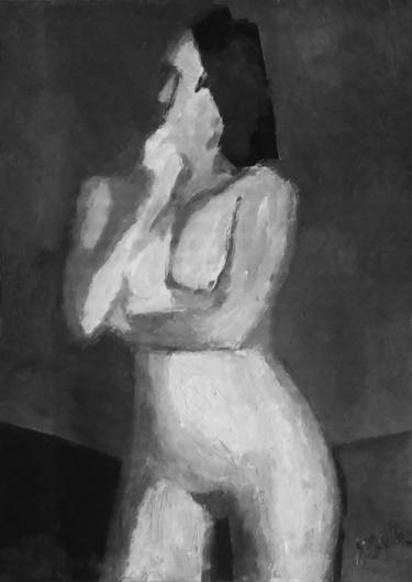 Original Nude Painting by Jorge Zorzopulos
