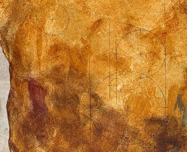 Original Abstract Expressionism Fantasy Painting by D Haas Decker