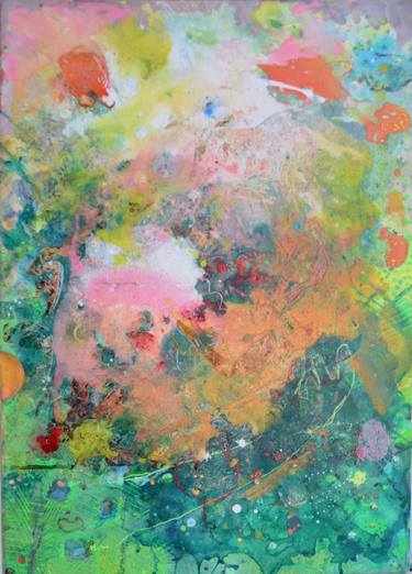 Print of Abstract Places Paintings by Katarzyna Bobiec