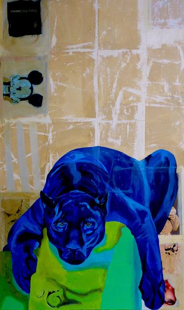 Print of Figurative Animal Paintings by Tina Welz