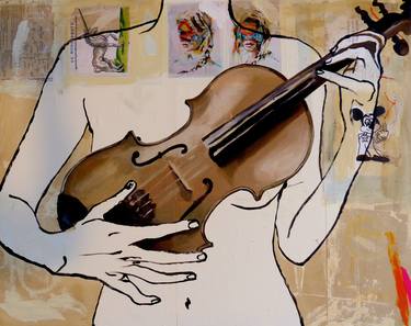 Print of Figurative Music Paintings by Tina Welz