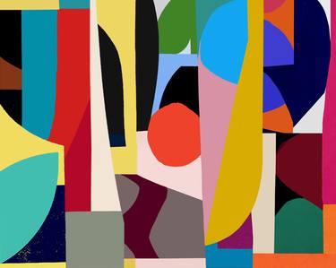 Original Pop Art Abstract Paintings by William LaChance