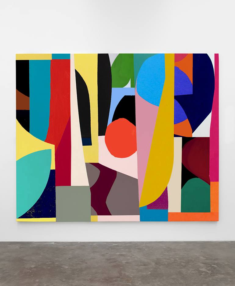 Original Pop Art Abstract Painting by William Lachance