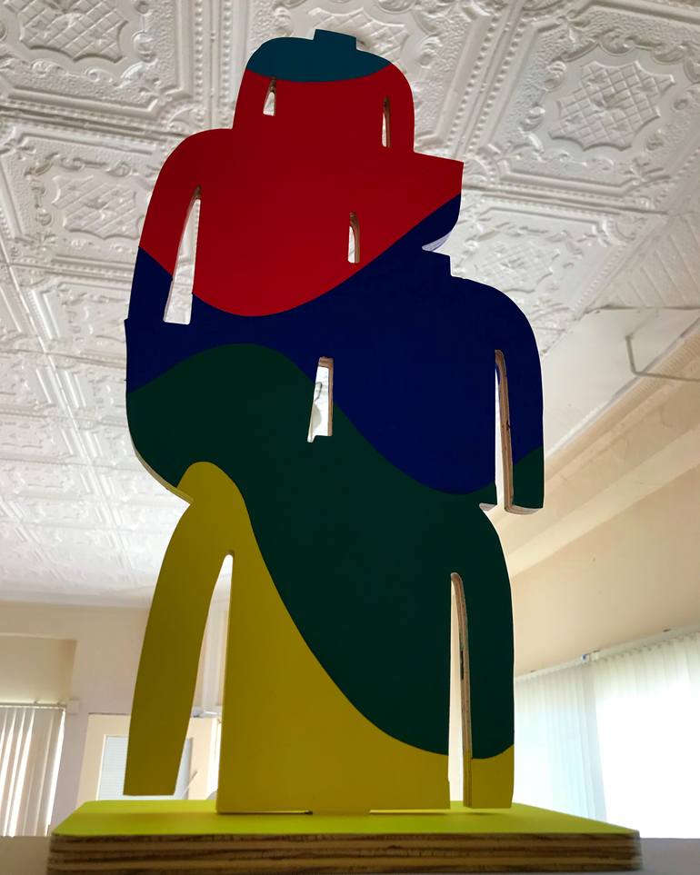 Original Modernism Abstract Sculpture by William Lachance