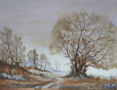 Original Nature Painting by Ragnhild Hogstad