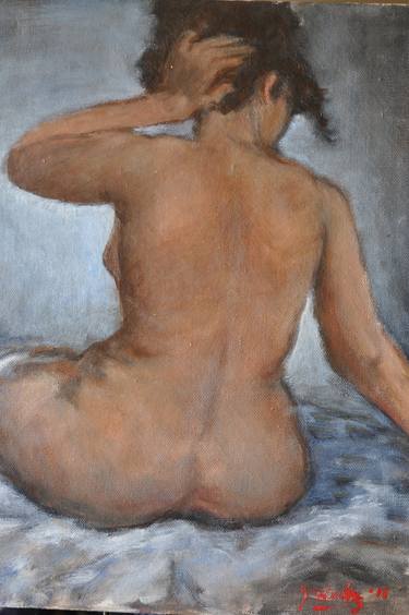 Print of Nude Paintings by Max Waitz