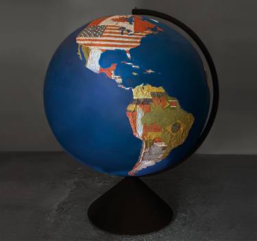 Globe Political Map thumb