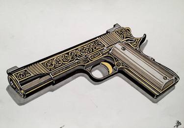 1911 pistol  thumb